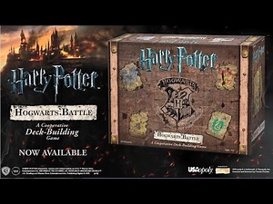 Harry Potter Hogwarts Battle by USAopoly—A Cooperative Deck-Building Game
