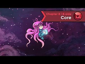 Celeste Chapter 8B - Core | Walkthrough with On-Screen Controller input