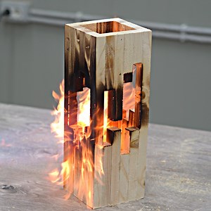 265K views · 2.3K reactions | Night Lamp With Burnt Wood Technique | DIY & Crafts | Facebook