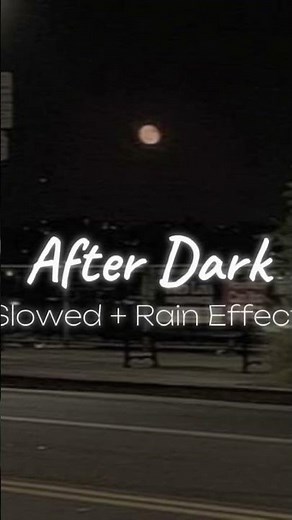 After Dark - Mr.Kitty (Slowed + Rain Effect)
