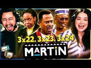 MARTIN (1994) 3x22, 3x23 & 3x24 Reaction! | First Time Watch | Martin Lawrence w/ Jaby Koay