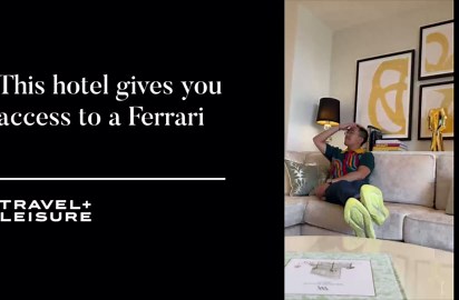 This Beverly Hills Hotel Gives You the Keys To Drive a Ferrari