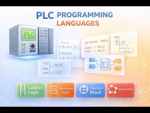 Introduction to PLC Programming Languages | Ladder Logic, FBD, STL, SFC | PLC Programming