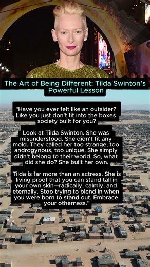 The Art of Being Different: Tilda Swinton’s Powerful Lesson