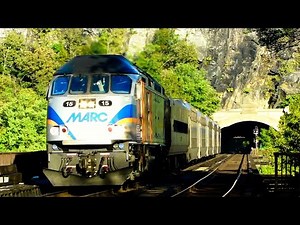 Diesel MARC Commuter Trains Galore II