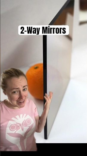 How do 2-way (transparent) mirrors work? #science