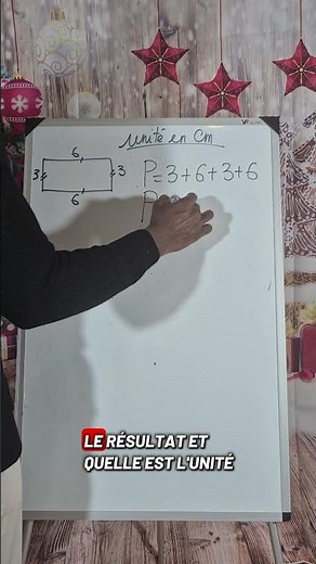 Calcul de surfaces et de périmètre d'un rectangle #conversion #education