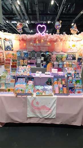Our table at MCM Comic Con London 2026!