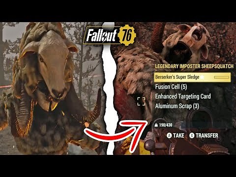 Fallout 76 | How to Instantly Complete the Imposter Sheepsquatch Event!