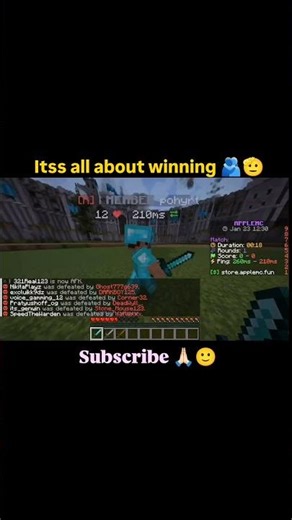 pvp win #minecraft #pvp