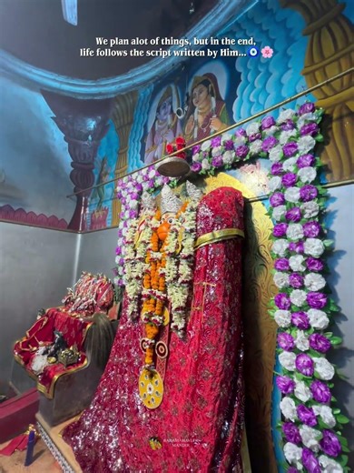 We plan alot of things, but in the end, life follows the script written by Him..