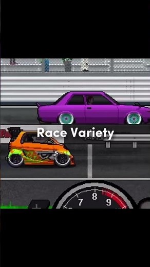 100 days 100 games part 1:Pixel Car Racer #carracing #cargames #androidgames #mobilegame #cargames