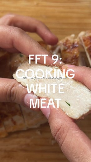 EP 9: Fundamental Flavors & Techniques (FFT): Cooking White Meat! Chicken is such a lovely protein when cooked correctly, and white meat doesn’t have to be dry or tough! Learning how to cook it properly is such a satisfying feeling, and it truly is all about temperature control. I go into a LOT of detail in how to get that perfect juicy chicken over on my Substack, and it’s available for free! Free yourself from the shackles of dry chicken!!! #lailaspantry #chef #fundamentalflavorsandtechniques