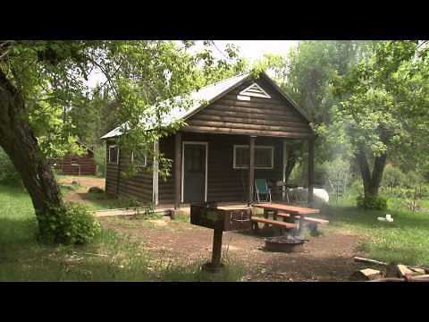 Third Fork Cabin on the Boise National Forest in Idaho