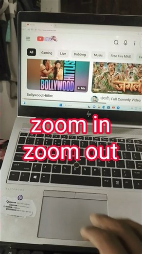 how to zoom in zoom out leptop and pc || Laptop और PC में Zoom In & Zoom Out कैसे करें? 🔍 #shorts