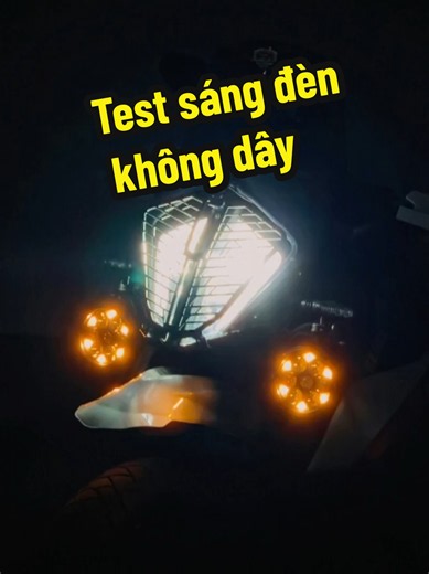 Unbox và đánh giá cảm quan về bộ đèn trợ sáng không dây 160w/18000Lm nội địa Tào - Phần 2. Phần này test trực tiếp độ sáng thực tế của quả đèn này, cá nhân thấy rất ấn tượng và hài lòng, không chê được gì 👌 #anh_xe_ôm #390adv #trosang #dentrosang