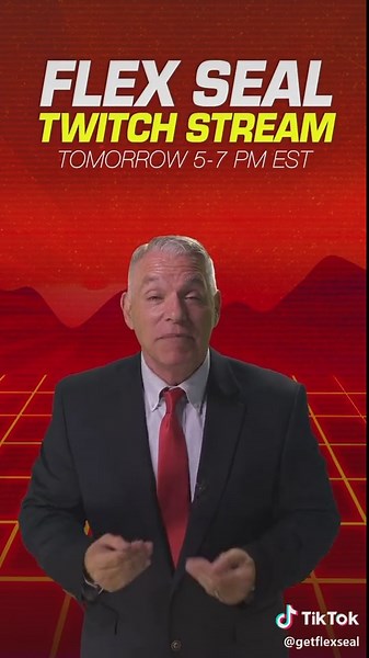 Flex Seal Twitch Stream with Voice Over Pete - Live Event Tomorrow!