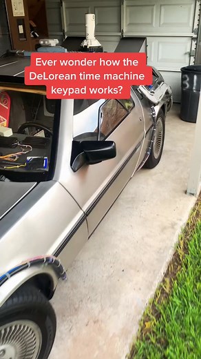 Ever wonder #howto enter a destination time into the #BackToTheFuture #DeLorean time machine? #genx #genxmovies #genxkid #80saesthetic