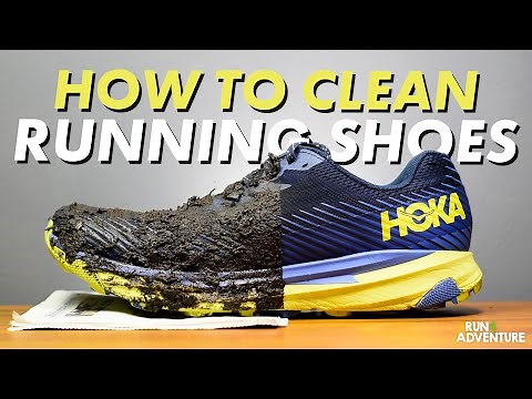 HOW TO CLEAN RUNNING SHOES | Running Gear Hacks | Run4Adventure