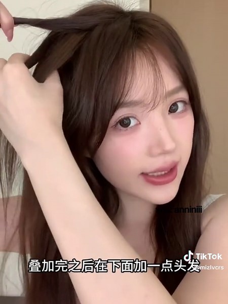 cute hairstyles to do for summer ! #fyp #foryou #viral #mizlvcrs #xiaohongshu