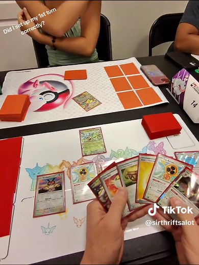 How to Set Up Your First Turn in Pokémon TCG