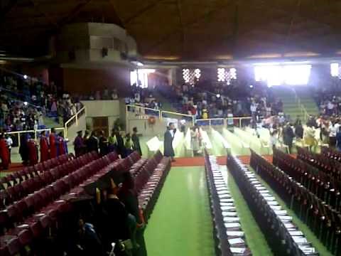University of Zululand Graduation Ceremony 2015 Procession Enters