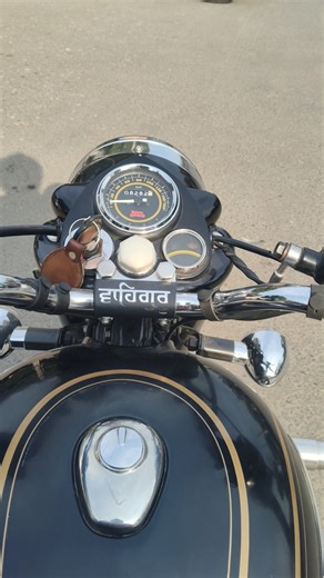 bs6 Bullet slow rpm setting sound🔥#bullet350 #bulletsilencer #bulletlover #modified #shorts