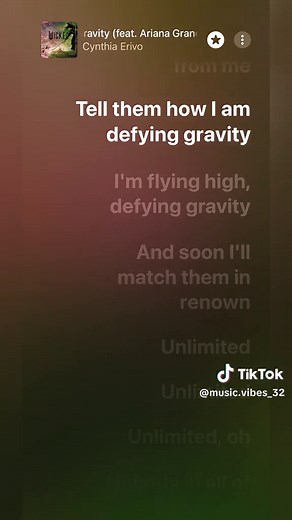 Cynthia Erivo & Ariana Grande: Defying Gravity Karaoke