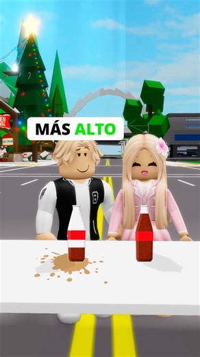 COKE VS MENTOS EN ROBLOX..😮😳 #roblox #brookhaven #shorts