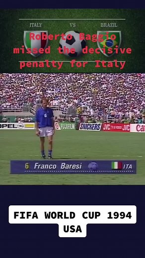 FIFA World Cup 1994 Final: Brazil vs Italy Recap
