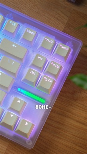 Wooting 80HE+ is now available for pre-order! 🥳 #new #gaming #keyboard #wooting