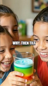 The Floating Rainbow Cup A Safe Density Demonstration