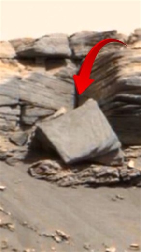 Perseverance Rover Captured Unusual Rock on Mars #shorts