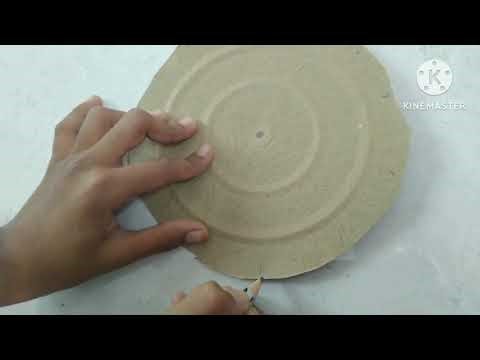 Clock using paper plates (just toy not workable)[craft]