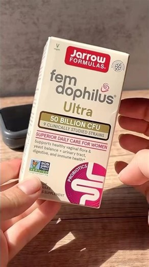 Self-care starts here. 💗 Your new wellness MVP: Jarrow Formulas® Fem-Dophilus® Ultra.