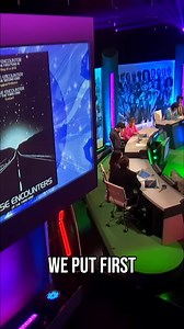 Gareth Malone asks about alien encounters. Sightings are the 'first kind,' hearing them is the 'second kind'... but what happens next? According to this panel: base one is a tongue kiss. #bfq #bigfatquiz #panelshow #JimmyCarr #Comedy #BritishHumor #QuizShow | The Big Fat Quiz of the Year