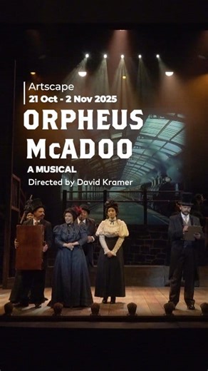 Refreshed, refined, and with a lovely new sheen of polish, Orpheus McAdoo is ready to dazzle audiences once again! 📍 Artscape 🗓 Dates: 21 Oct- 2 Nov 🎟 Tickets via Webtickets Director: David Kramer Musical Director: Kurt Haupt Associate Director & Choreographer: Fiona Du Plooy Set Designer: David Kramer Costume Designer: Maritha Visagie Lighting Designer: Kieran Cattel Assistant Director: Kirsten Pienaar | Cape Town Opera