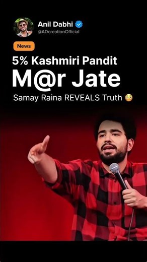 “We Survived Because We Fled…” 💔 #samayraina #kashmiripandits