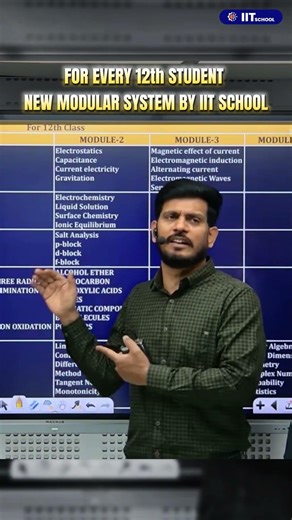 FOR EVERY 12th STUDENT 🚀 | NEW MODULAR SYSTEM BY IIT SCHOOL