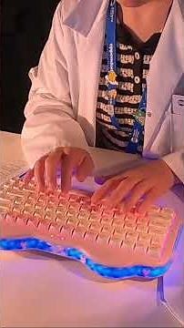 ⌨️ Creamy Keyboard ASMR | Satisfying Typing Sounds While Ordering Lab Supplies 🔬✨ #shorts