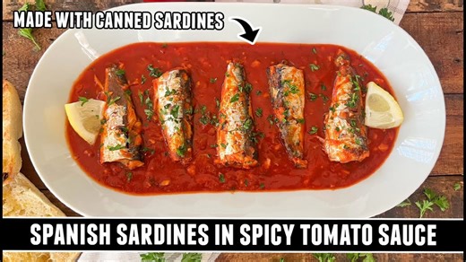 Canned Sardines in Spicy Tomato Sauce — Quick & Easy Recipe