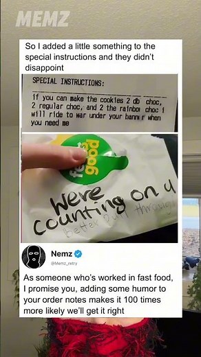 We’re counting on you 🫡￼