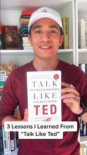 3 Lessons from Talk Like Ted by Carmine Gallo