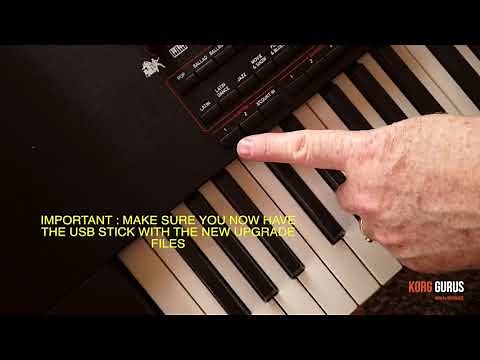 Upgrading the Korg Pa4x to Version 3 Software
