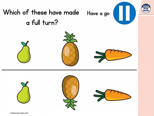 Year 1 - Week 11 - Lesson 1 - Describe turns