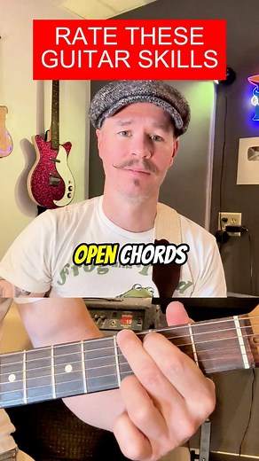 Rate these common guitar skills #meme #guitar #guitartok #learn | Kasey's Music Method