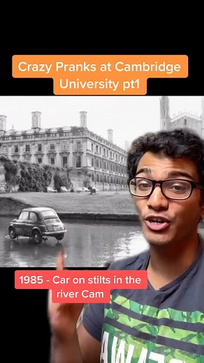 Crazy Pranks at Cambridge University