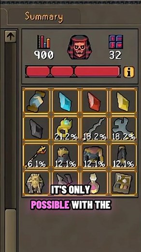 SOLO 900 Invo TOA in OSRS Gridmaster #runescape #osrs #oldschoolrunescape