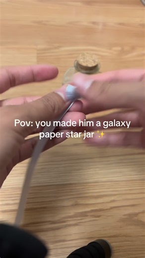 Wishfolds on Instagram: "Origami paper stars DIY link in bio ✨🥹👇🥰 #origamistars #luckystars #handmadegift #jarofstars #starjarlove"