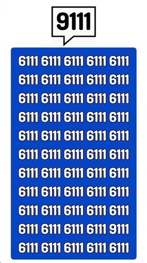 Can you find a different #maths #find #puzzle #iqtest #findland #youtube #viral #shorts #trending